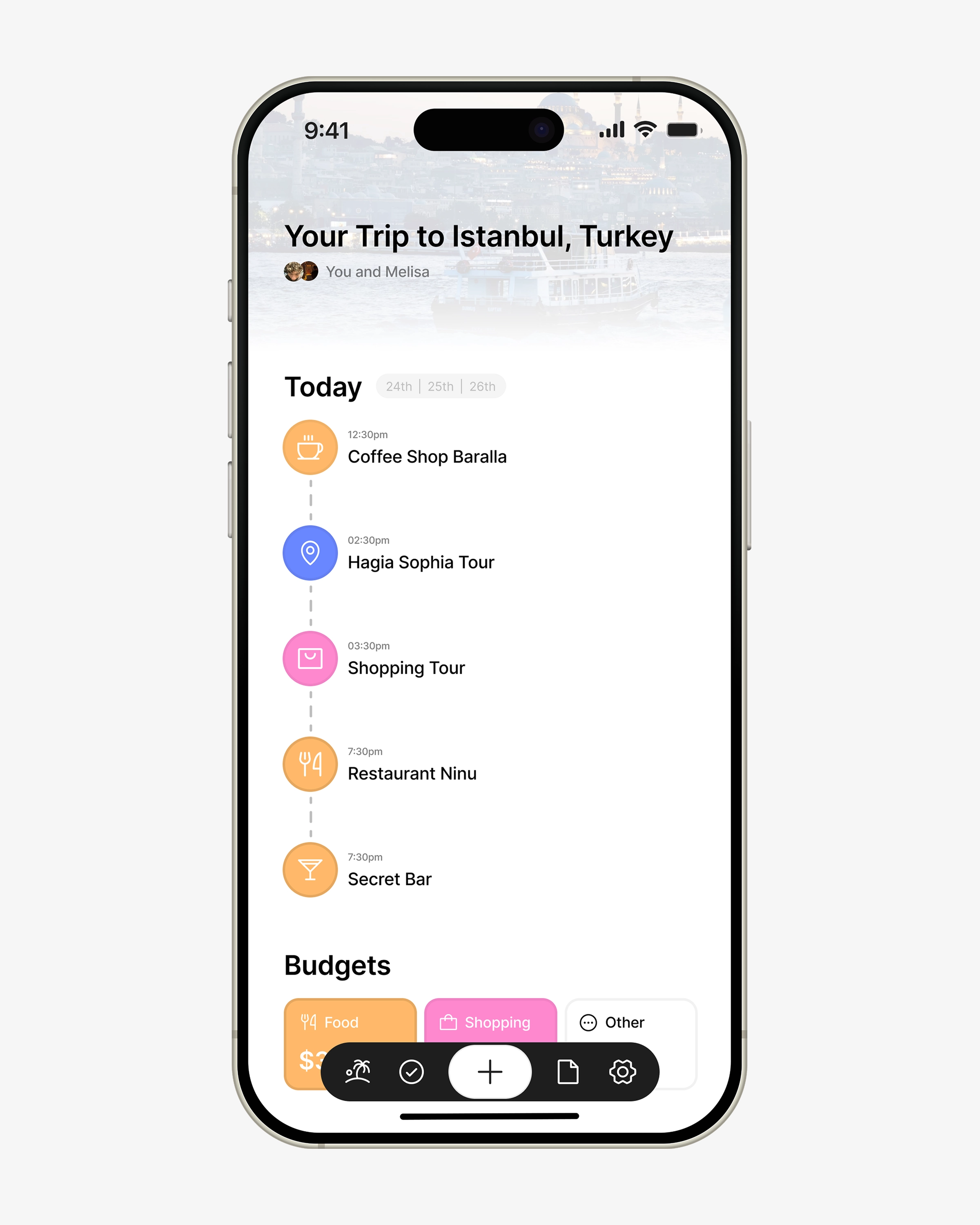 Trippa App - Full View