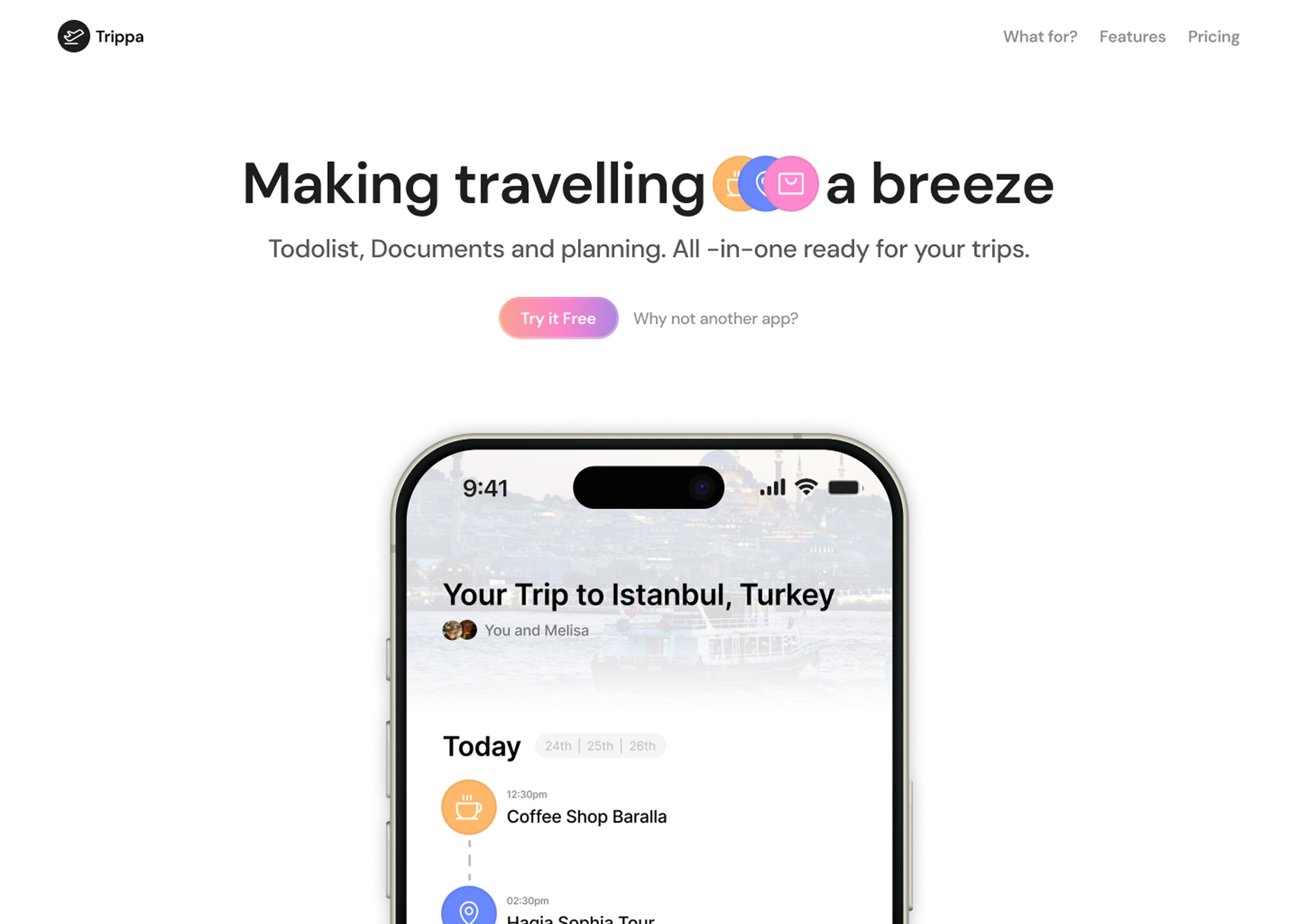 Trippa Web - Feature 2